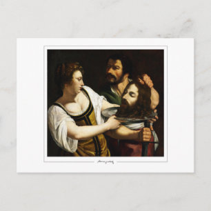Cartão Postal Artemisia Gentileschi #36 - Belas Artes