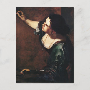 Cartão Postal Artemisia Gentileschi Art