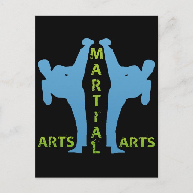 CARTÃO POSTAL ARTES MARCIAIS (Frente)