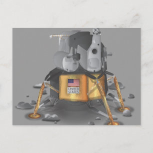 Cartão Postal Artesanato de aterrissagem