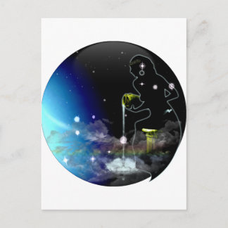 Cartão Postal Artesanato Dungeon Zodiac - Aquarius