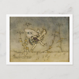 Cartão Postal Arthur Rackham   Fairy, illustration from 'A Midsu