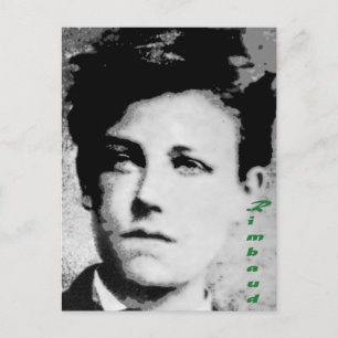 Cartão Postal Arthur Rimbaud