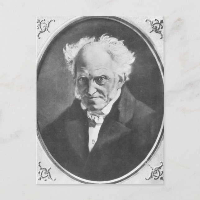 Cartão Postal Arthur Schopenhauer (Frente)