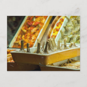 Cartão Postal Artichokes, pronto para comer