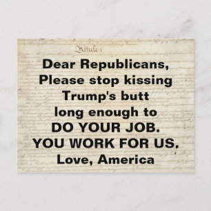 Cartão Postal Artigo I Constituição Congresso faz o seu trabalho