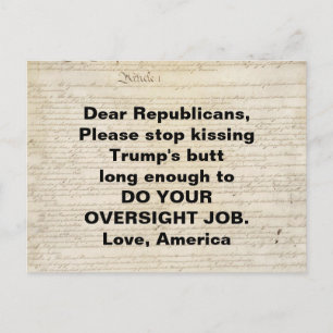 Cartão Postal Artigo I Constituição Congresso faz o seu trabalho