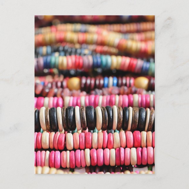 Cartão Postal Artisan bijoux (Frente)