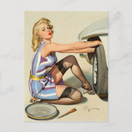 Cartão Postal Artista