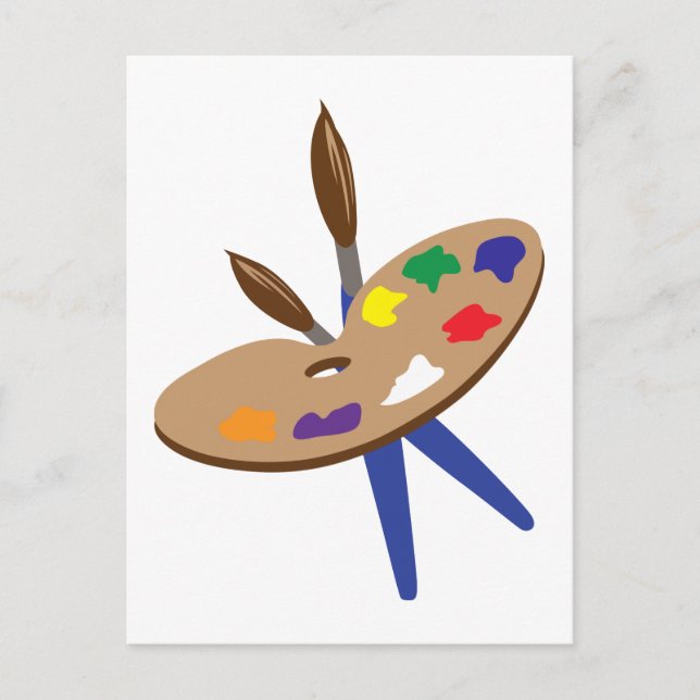 CARTÃO POSTAL ARTISTA PALLET (Frente)