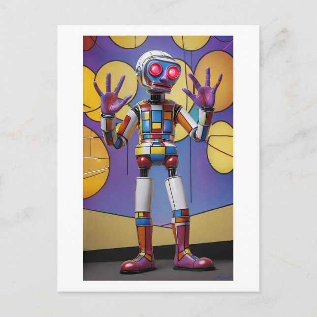 Cartão Postal Artistic Surrender (Frente)