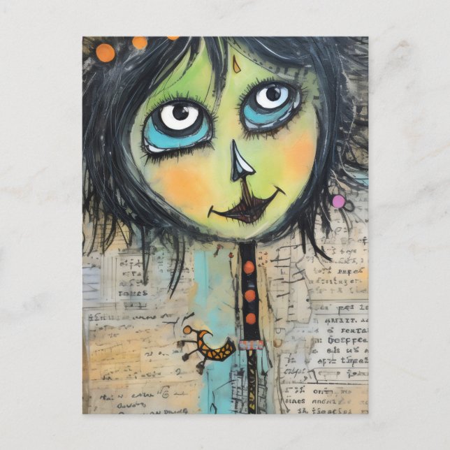 Cartão Postal Artsy Ladies 5 (Frente)