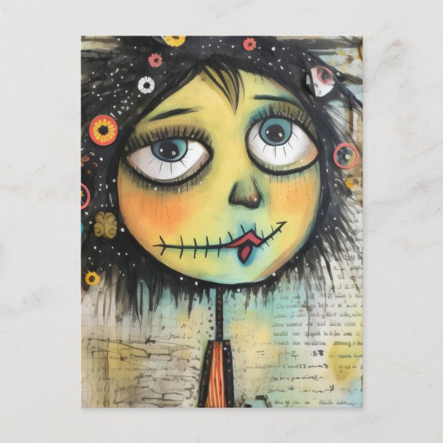 Cartão Postal Artsy Ladies 6 (Frente)