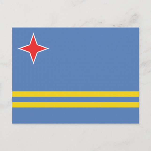 Cartão Postal Aruba (Frente)