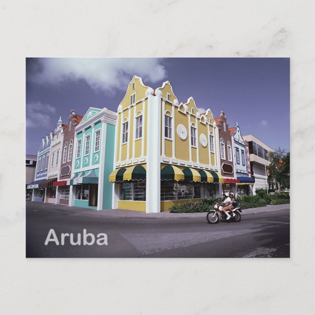 Cartão Postal Aruba (Frente)