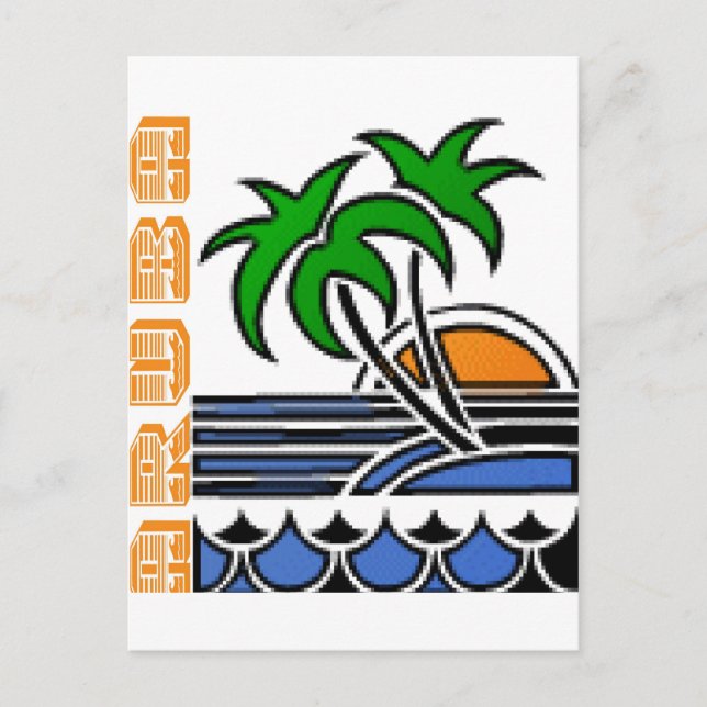 Cartão Postal Aruba (Frente)
