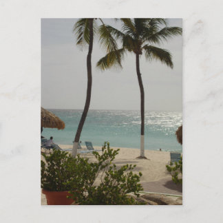 Cartão Postal Aruba Baby Beach