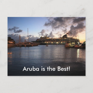 Cartão Postal Aruba é o melhor!