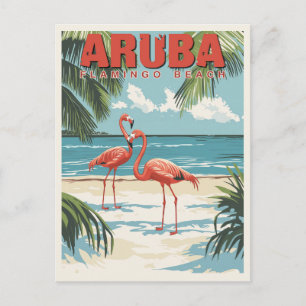 Cartão Postal Aruba - Paraíso Tropical Viagem