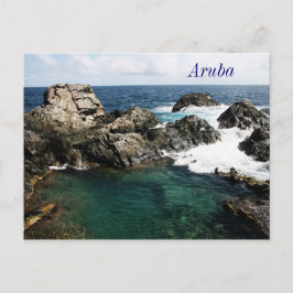 Cartão Postal aruba, piscina natural
