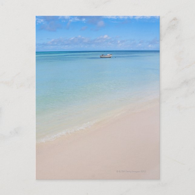 Cartão Postal Aruba, praia e mar 2 (Frente)