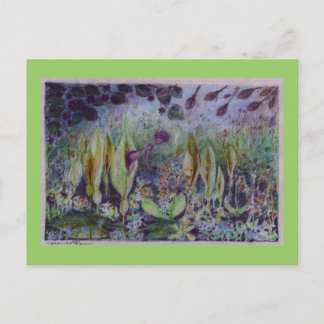 Cartão Postal arum elfo