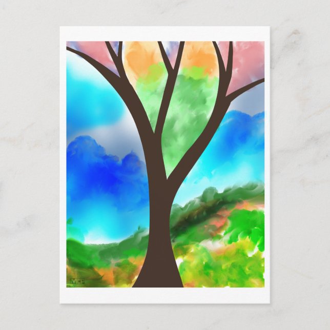 Cartão Postal Árvore (Frente)