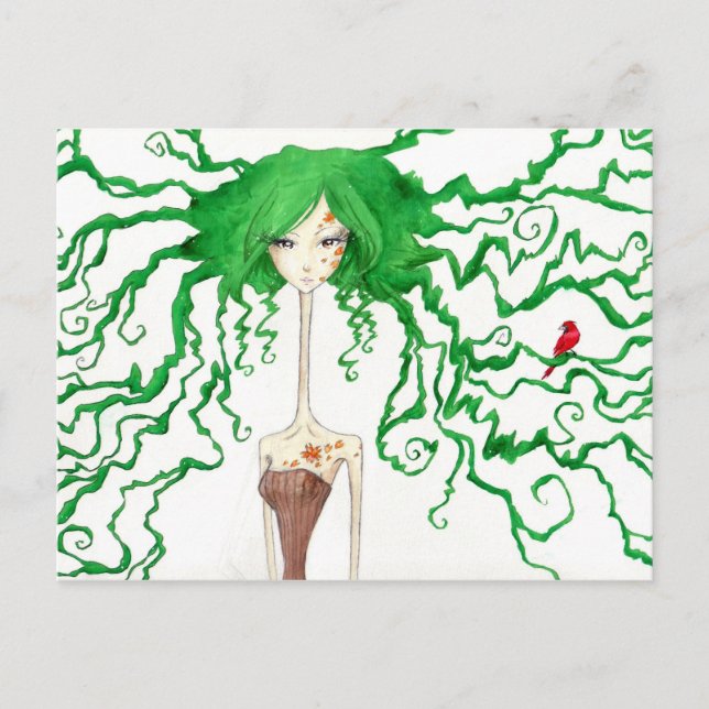 Cartão Postal Árvore (Frente)