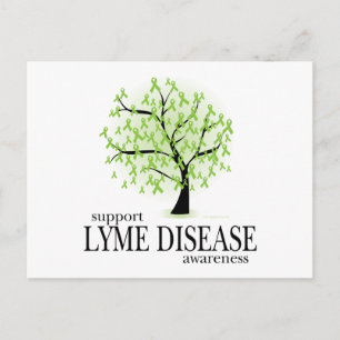 Cartão Postal Árvore da Doença de Lyme