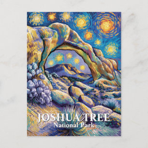 Cartão Postal Árvore de Joshua Personalizada Arco Rocha Estrela