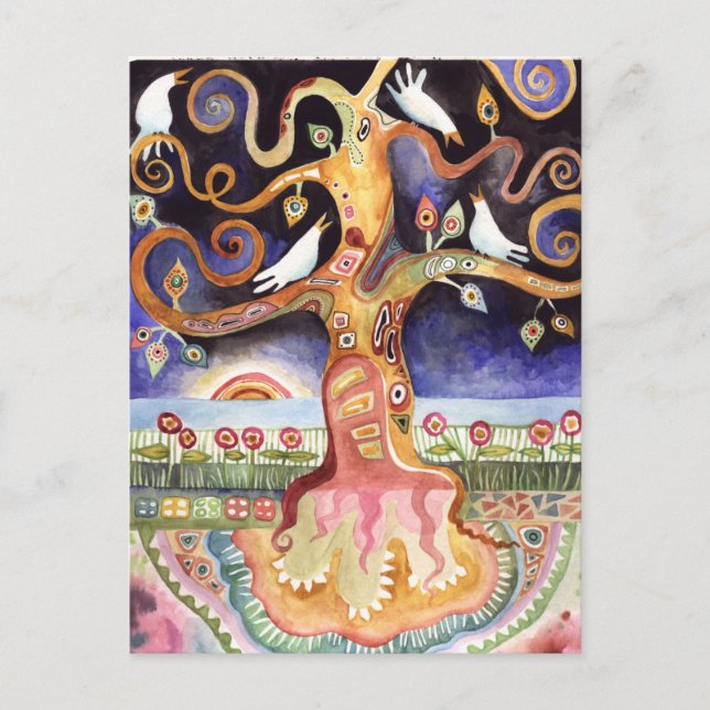 CARTÃO POSTAL ÁRVORE DE LIFE (Frente)