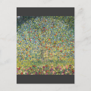 Cartão Postal Árvore de Maçã por Gustav Klimt