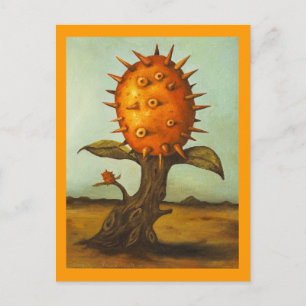 Cartão Postal Árvore de Melão Surreal