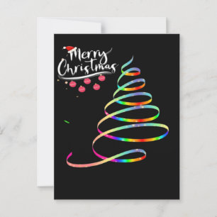 Cartão Postal Árvore de Natal