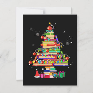 Cartão Postal Árvore de Natal da Biblioteca