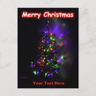 Cartão Postal Árvore de Natal - Feliz Natal