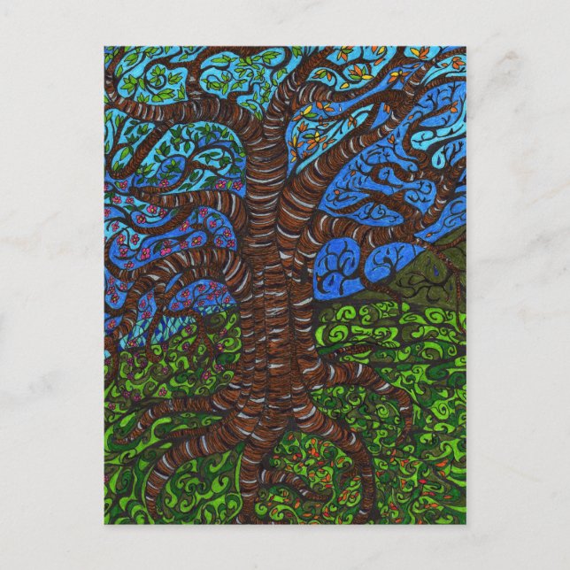 Cartão Postal Árvore de Todas as Estações (Frente)