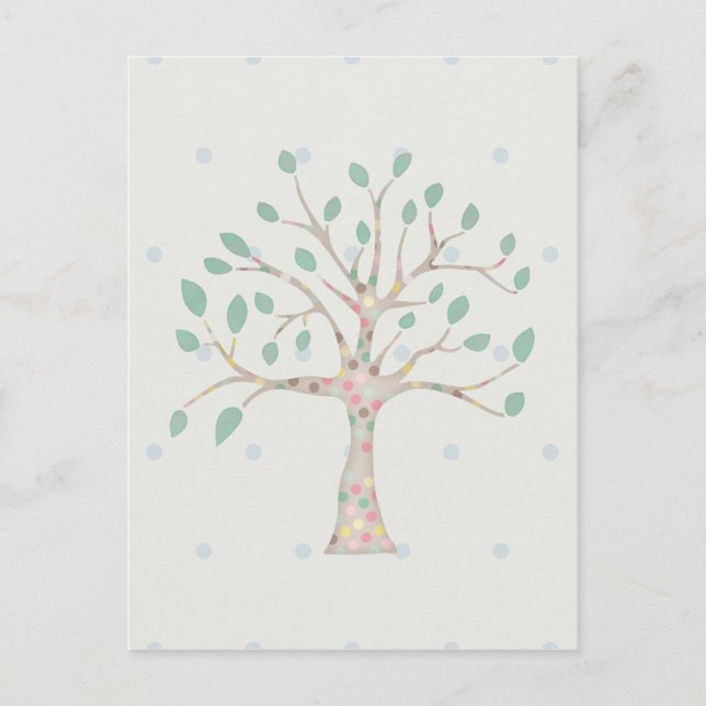 Cartão Postal Árvore de vida (Frente)
