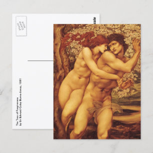 Cartão Postal Árvore do Perdão, Sir Edward Coley Burne-Jones