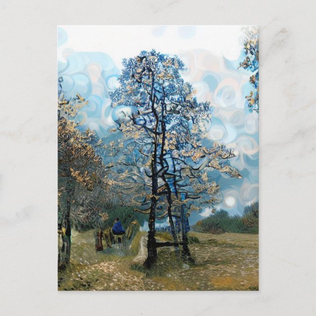 CARTÃO POSTAL ÁRVORE FIR (Frente)