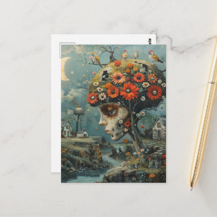 Cartão Postal Árvore Humana