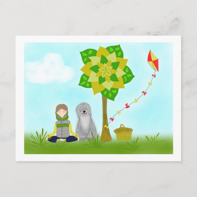 Cartão Postal Árvore mágica_Restante (Frente)