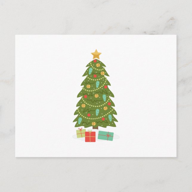 Cartão Postal Árvore Natal (Frente)