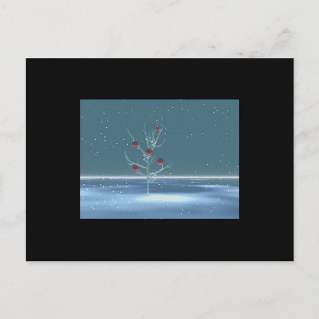 Cartão Postal Árvore Noturna (Frente)