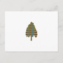 Cartão Postal Árvore Revolucionária ILUMINADA: BAIXO PREÇO Da Ar