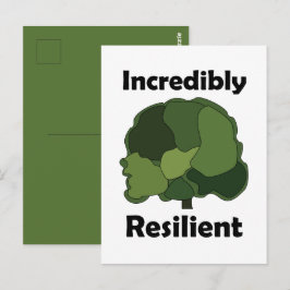 Cartão Postal Árvore Sicômoro Incrivelmente Resiliente Inspirado