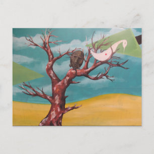 Cartão Postal árvore surreal do valparaíso