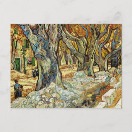 Cartão Postal Árvores De Grandes Aviões De Vincent Van Gogh