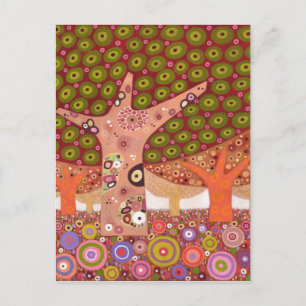 Cartão Postal Árvores de rãs 2010