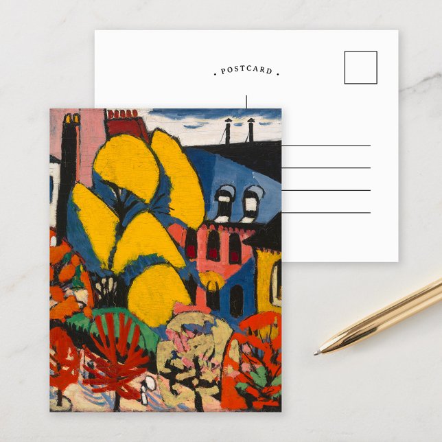 Cartão Postal Árvores | Henry Lyman Sačien (Criador carregado)